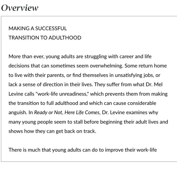 Ready OR Not Here Life Comes by Mel Levine hard Cover - Picture 7 of 10